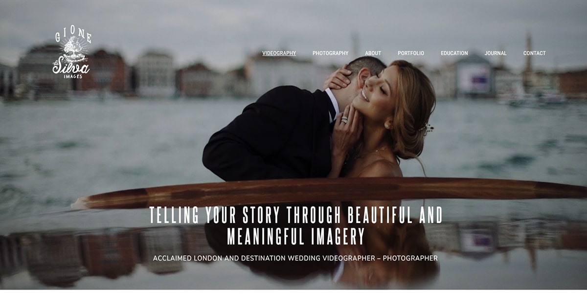 Silva - Videographer Website