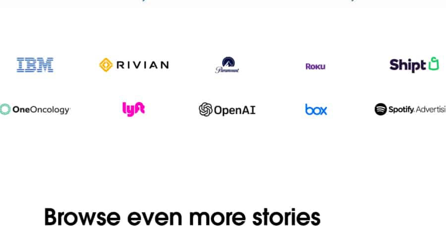 Slack - Website Testimonial Example