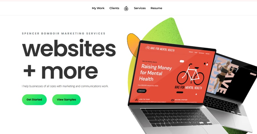 Spencer Bomboir - Website Welcome Messages