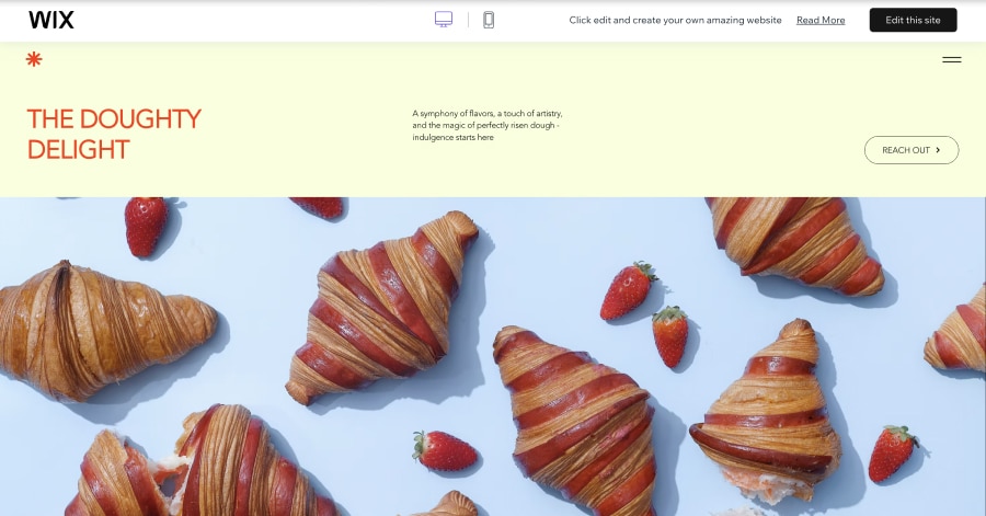 The Doughty Delight - Bakery Website Template The Doughty Delight - Bakery Website Template