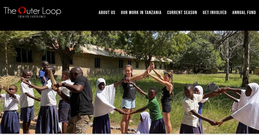 gorki - theater website example