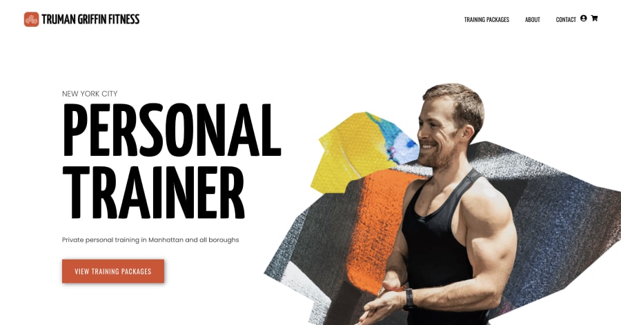Truman Griffin Fitness - Fitness Website Example Truman Griffin Fitness - Fitness Website Example
