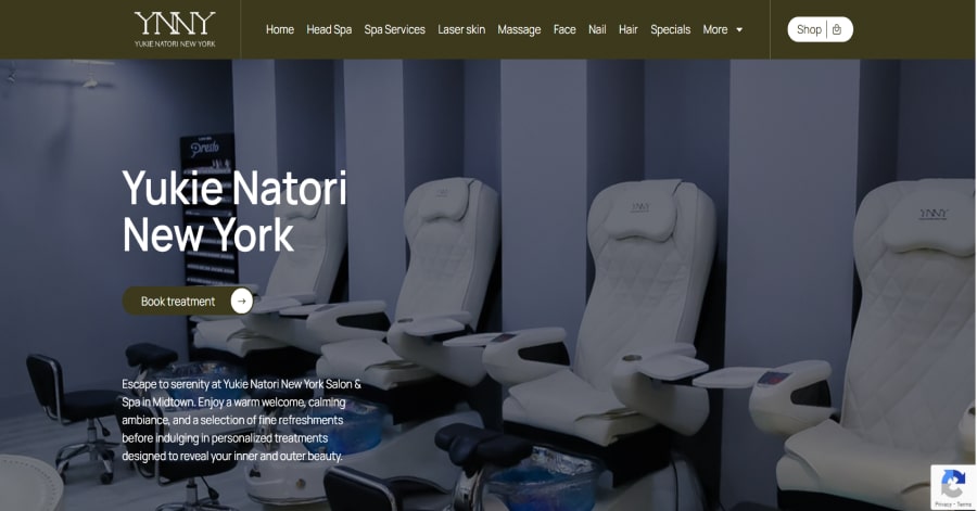 YNNY - Salon Websites Mercedes AMG - Carousel Website Examples