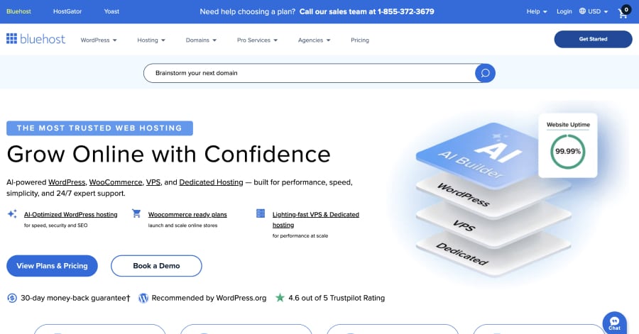 bluehost - High Converting Website Example bluehost - High Converting Website Example
