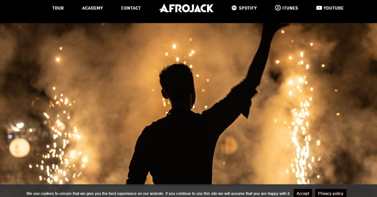 Afrojack - Singer Website Afrojack