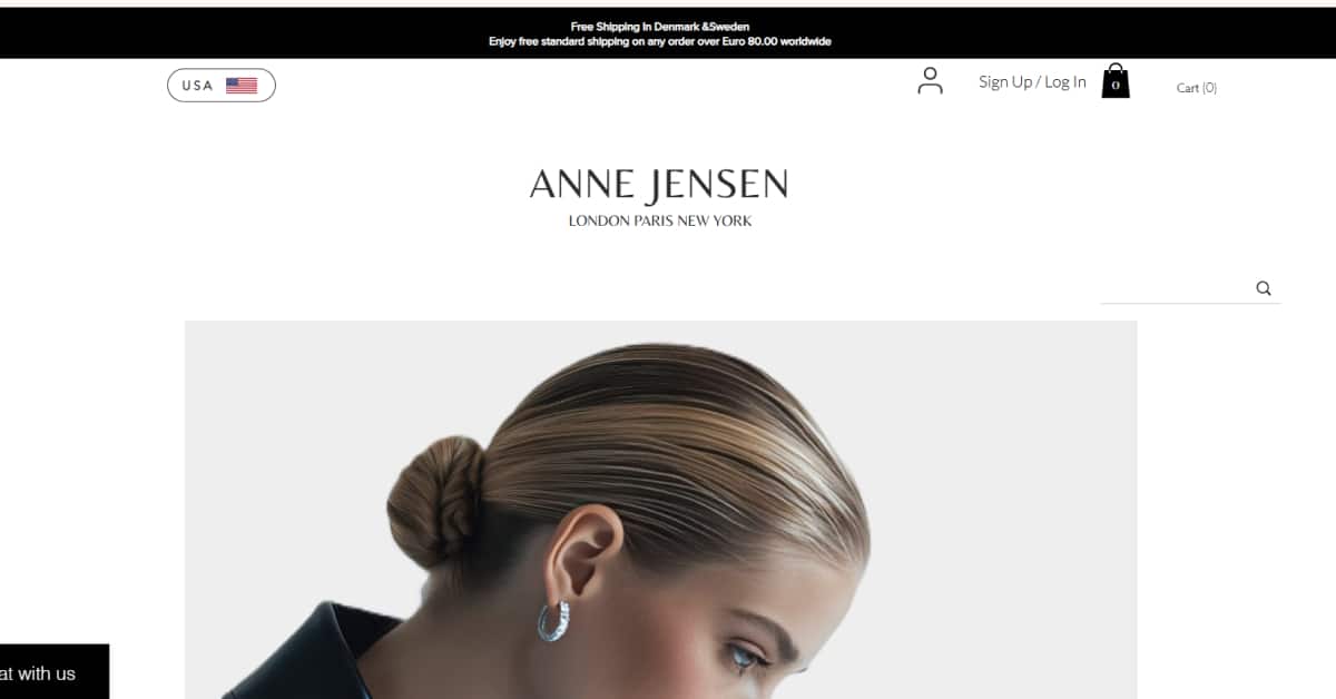 Anne Jensen - Wix Ecommerce Store Example Anne Jensen Wix Website Example