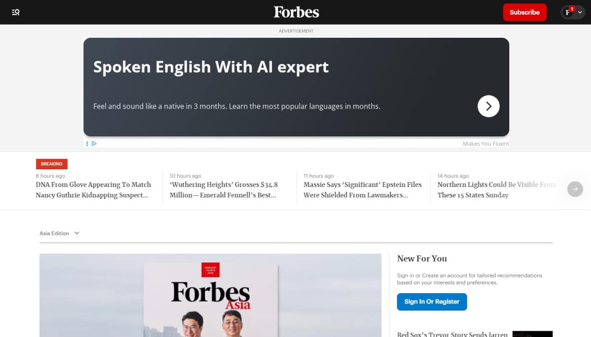 Best AdSense Websites_Forbes