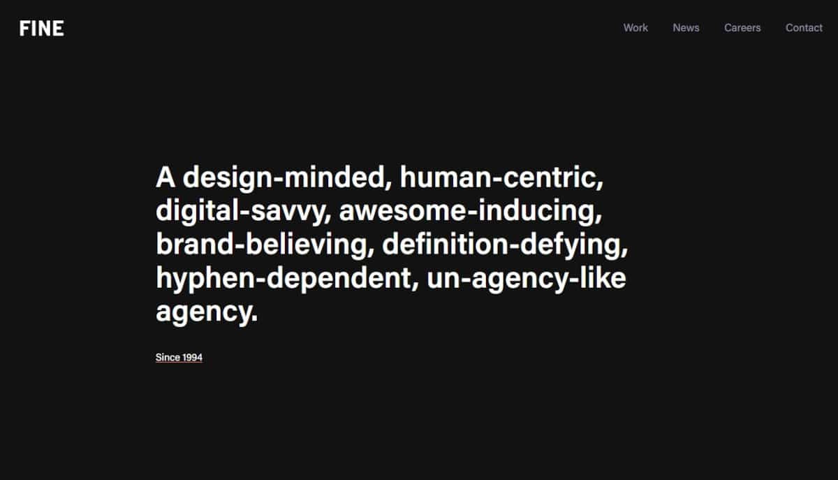 Best Agency Websites_Fine