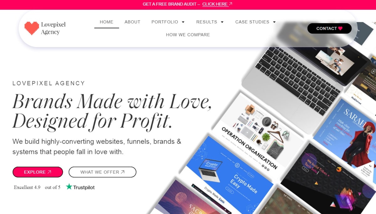 Best Agency Websites_Lovepixel Agency