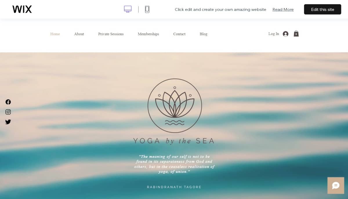 Best Gym Templates_Yoga By The Sea Best Gym Templates_Yoga By The Sea