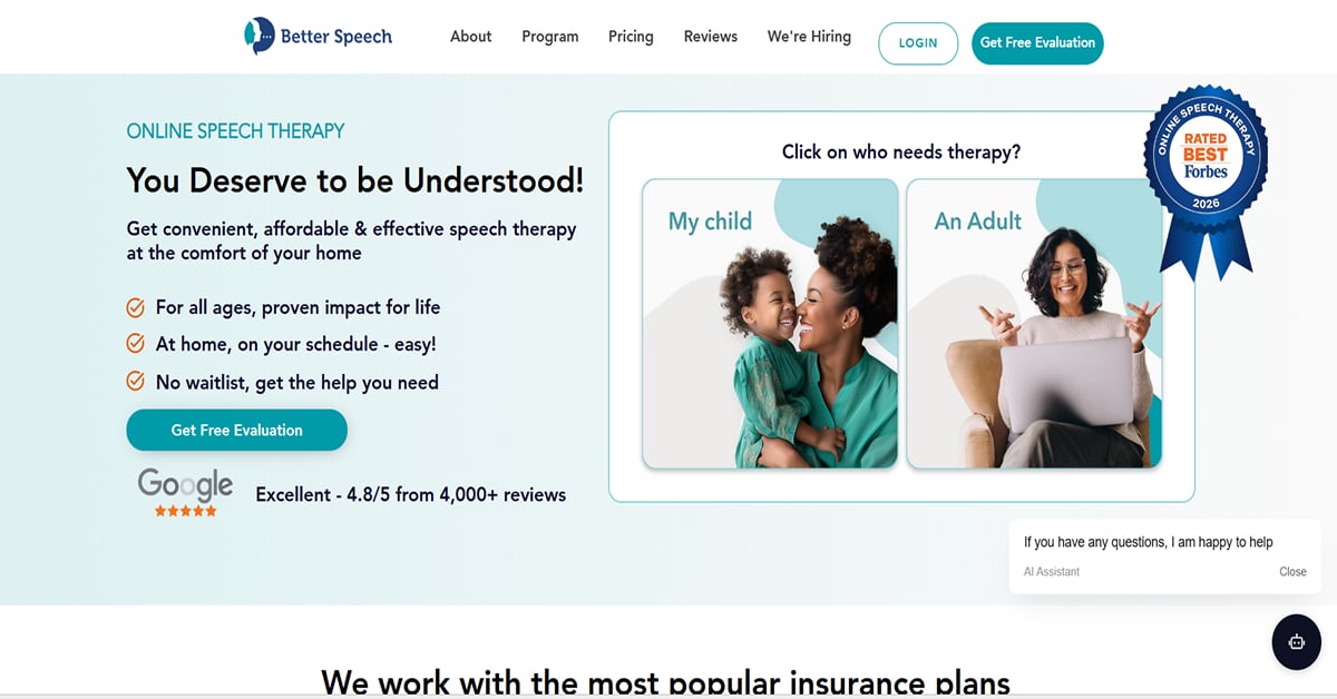 Better Speech - Wix Website Tobias Becs – Wix Website Example