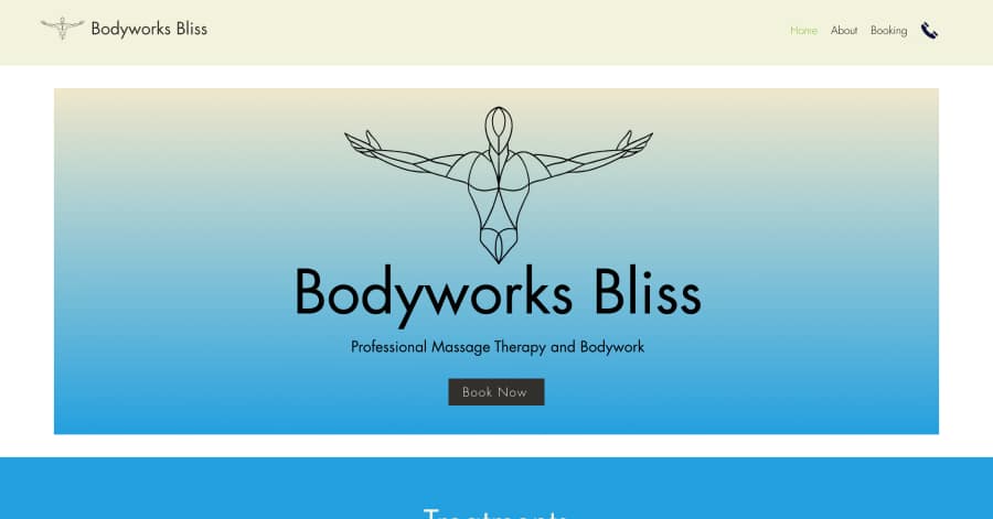 Bodyworks Bliss - Massage Website Example Bodyworks Bliss - Massage Website Example