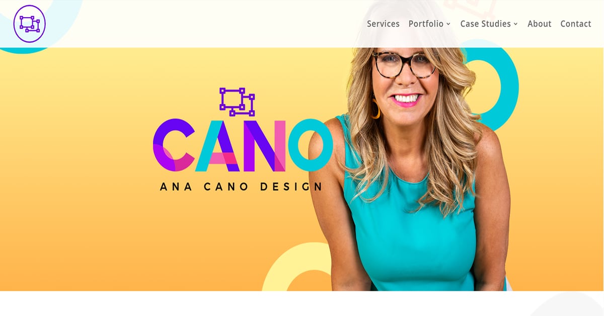 Ana Cano Web Design Resume Example