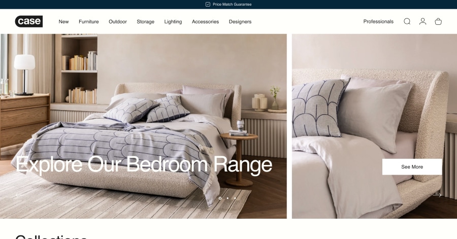 Case - Homepage Design Example
