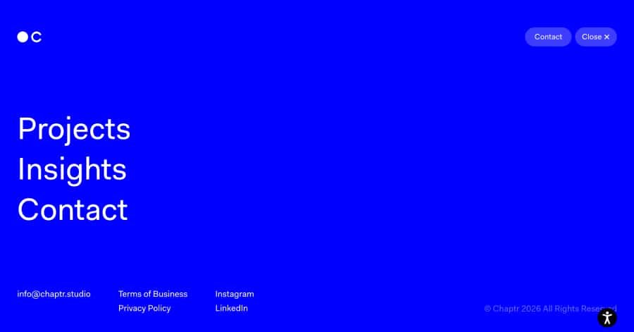 Chaptr - Menu Design Example Chaptr - Menu Design Example