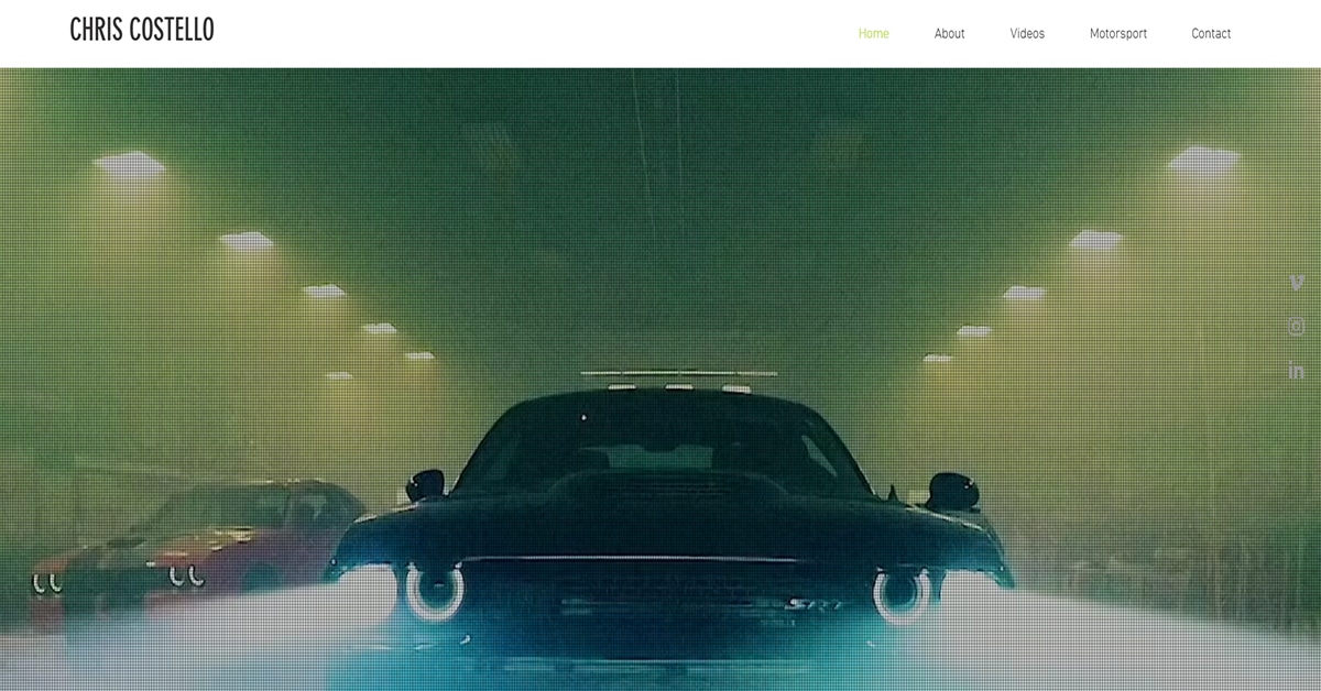 Chris Costello - Wix Website Tobias Becs – Wix Website Example