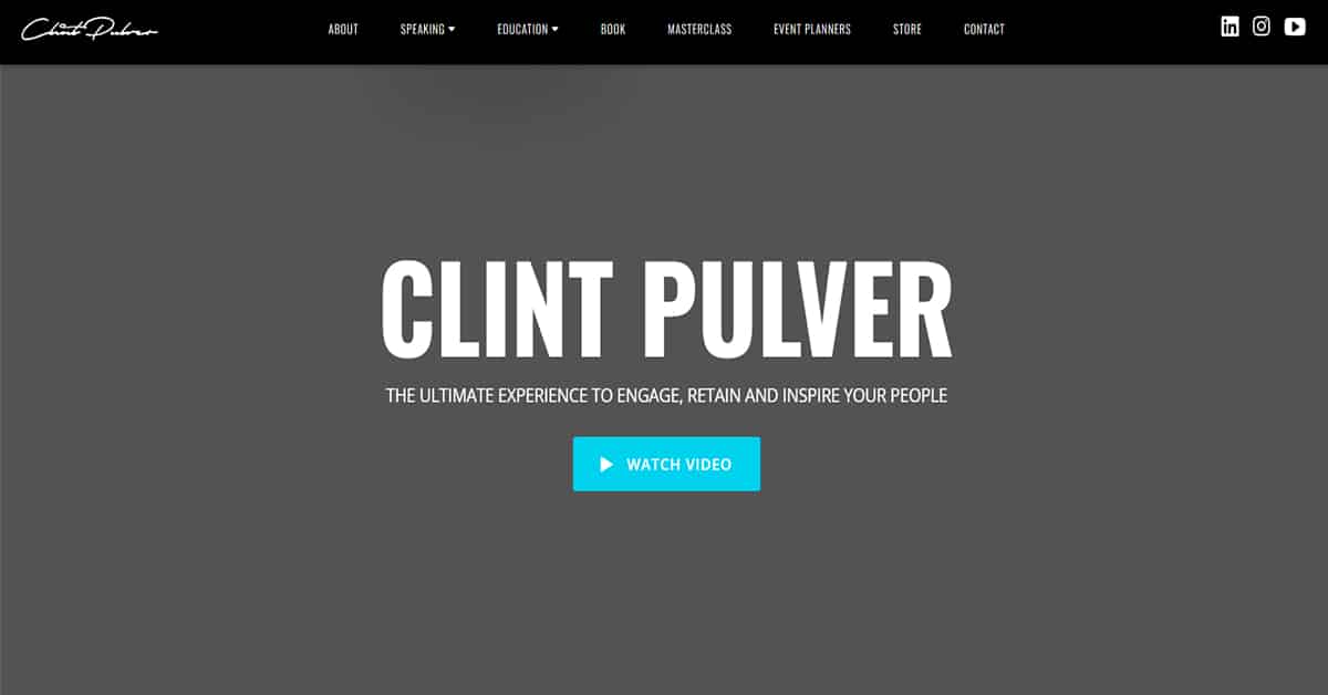 Clint Pulver - Voice Actor Website