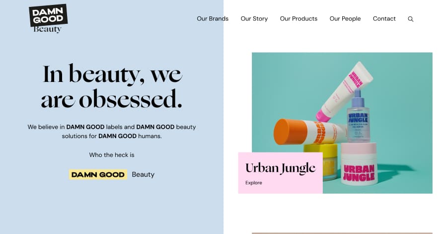 Damn Good Beauty - Membership Website Example Damn Good Beauty - Membership Website Example