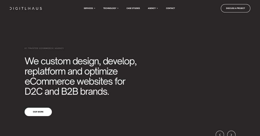 Digitlhaus - Lead Generation Website Example Digitlhaus - Lead Generation Website Example