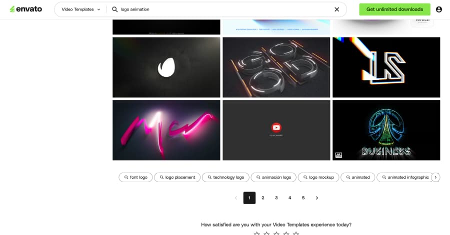Envanto - Pagination Design Example
