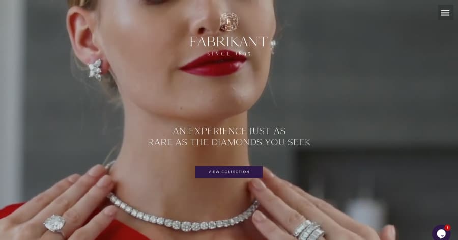 Fabrikant - Jewelry Website Example Fabrikant - Jewelry Website Example