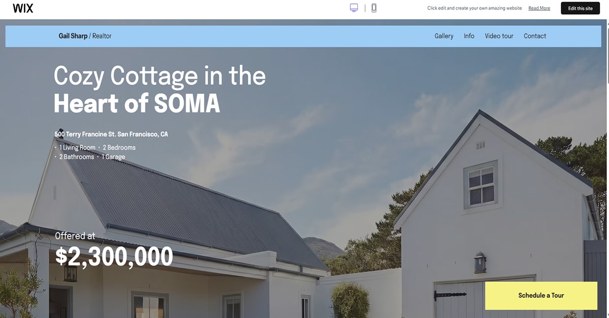 Gail Sharp - One Page Template