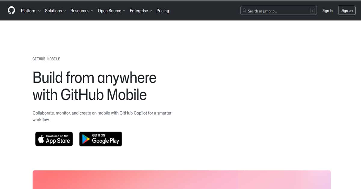 GitHub - Technology Website Example