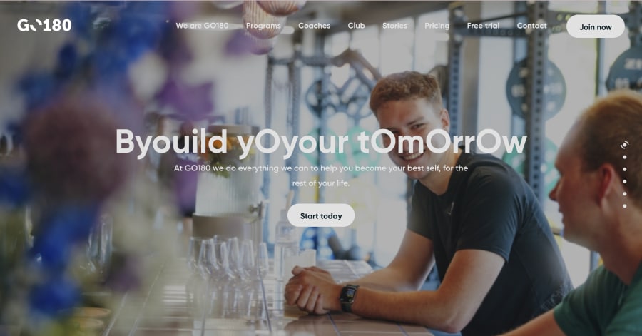 Go180 - Membership Website Example Go180 - Membership Website Example
