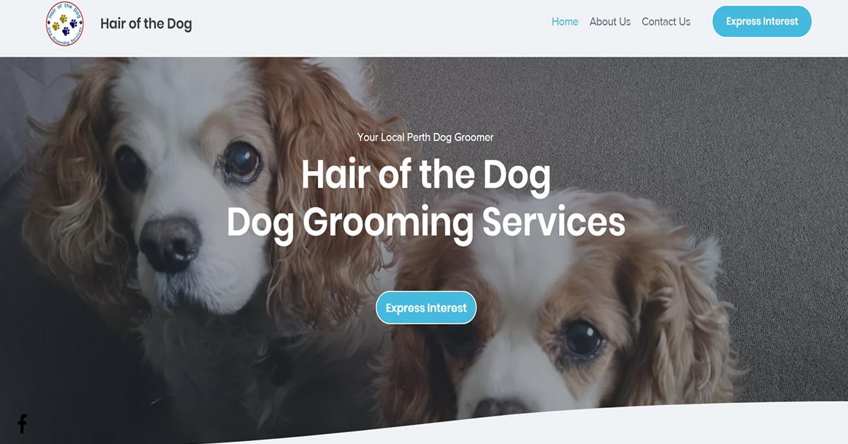 Hair of the Dog - Wix Website Tobias Becs – Wix Website Example