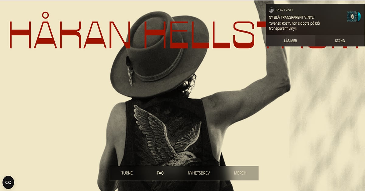 Hakan - Singer Website