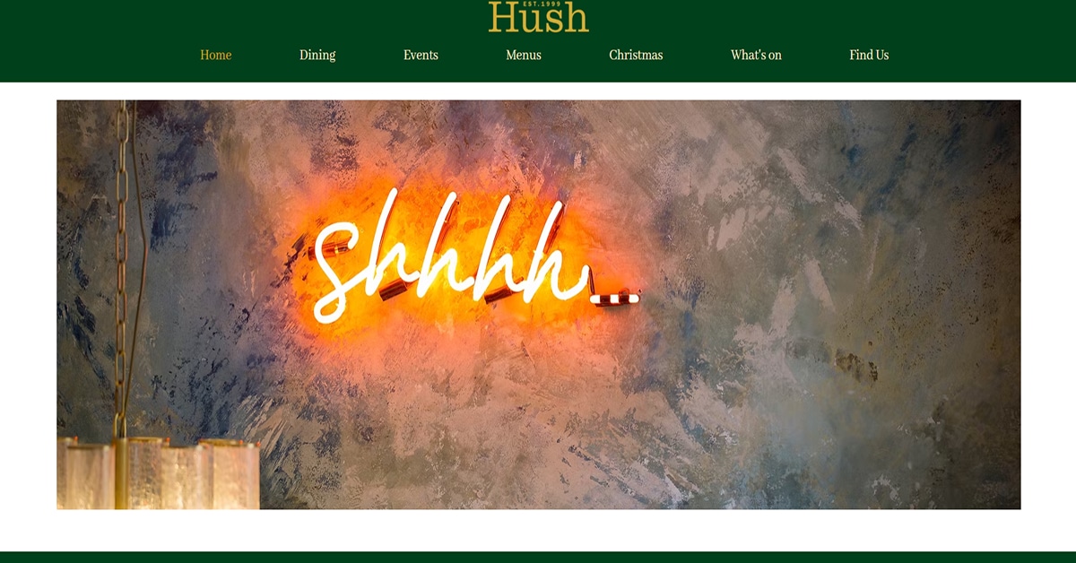 Hush - Wix Ecommerce Store Example Tobias Becs – Wix Website Example