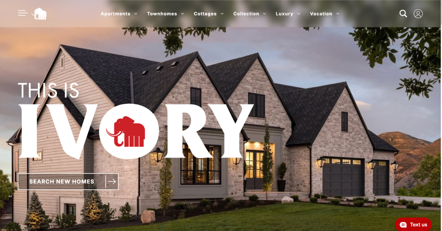 Ivory - Home Builder Website Example Ivory - Home Builder Website Example