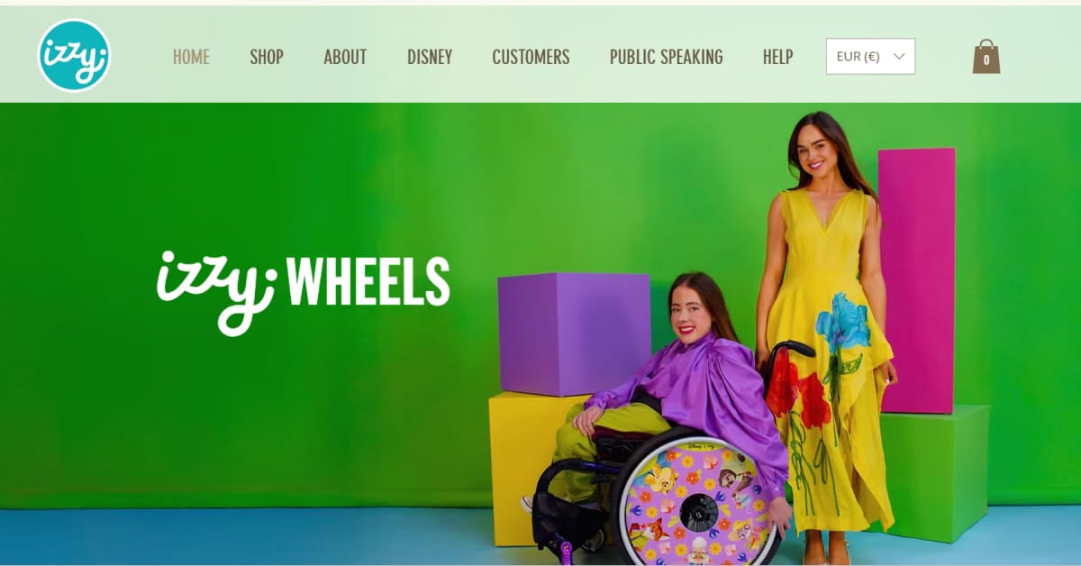 Izzy's - Wix Ecommerce Store Example Izzy Wheels Wix Website Example