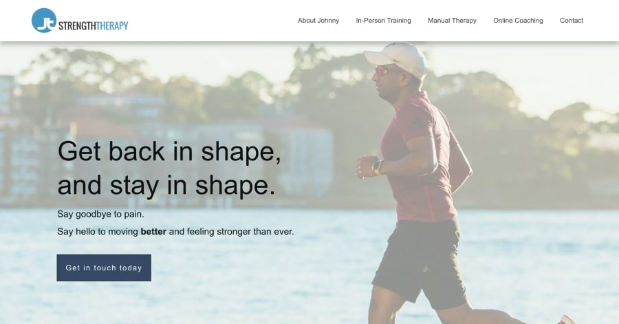 JT Strength Therapy - Massage Website Example JT Strength Therapy - Massage Website Example