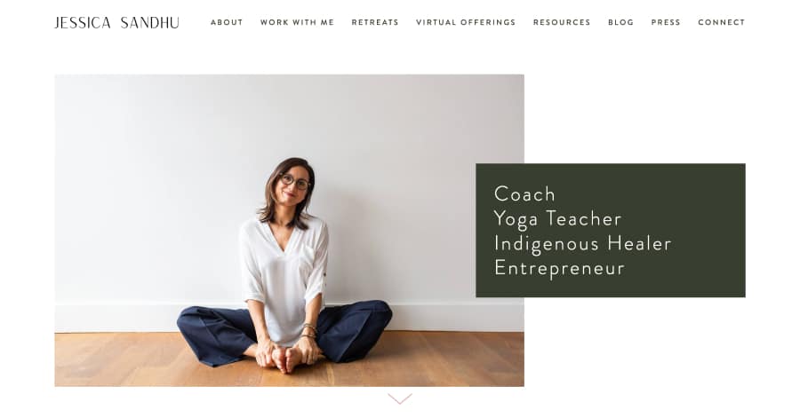 Jessice Sandhu - Personal Trainer Website Example Jessice Sandhu - Personal Trainer Website Example