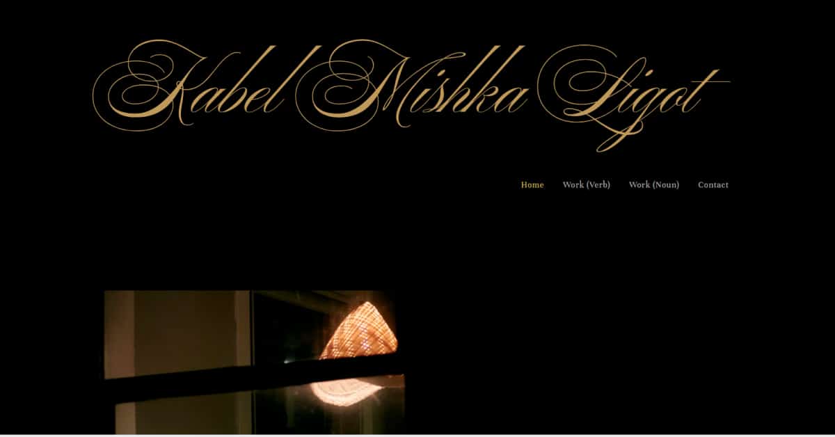 Kabel Ligot - Student Website Ben Emdon - Student Website Examples