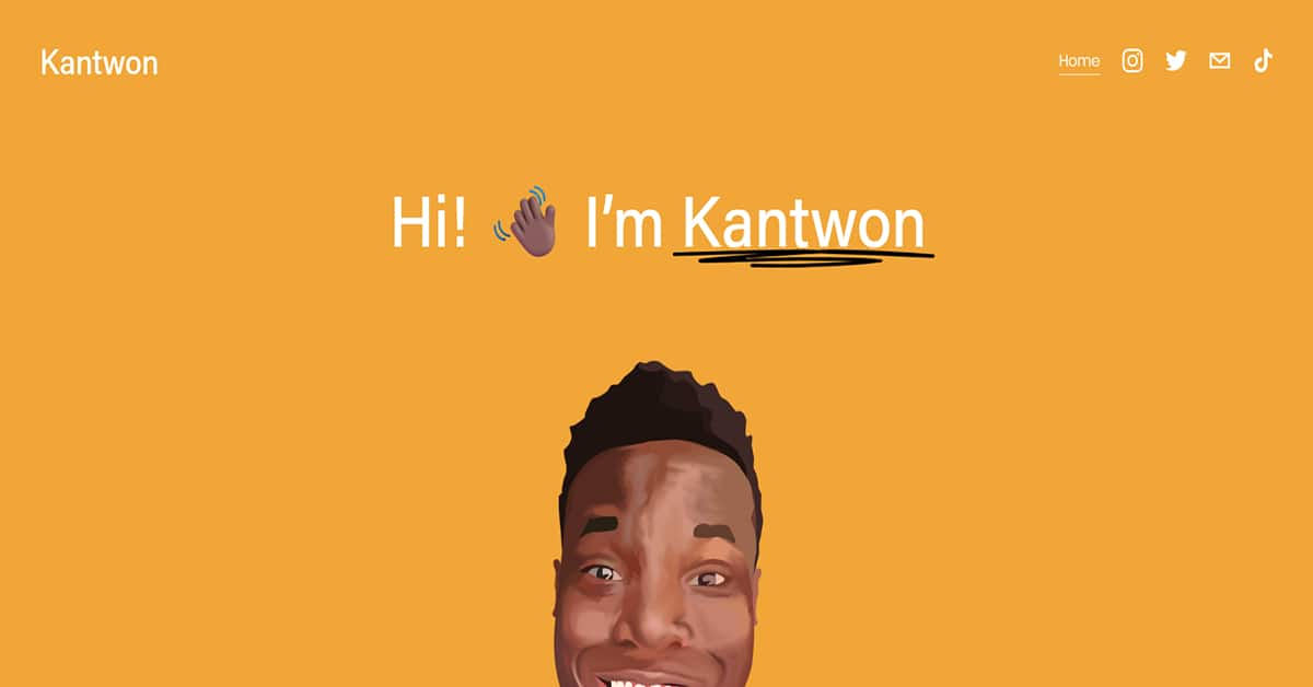 Kantwon - Student Website Best Student Portfolio Websites_Kantwon Rogers