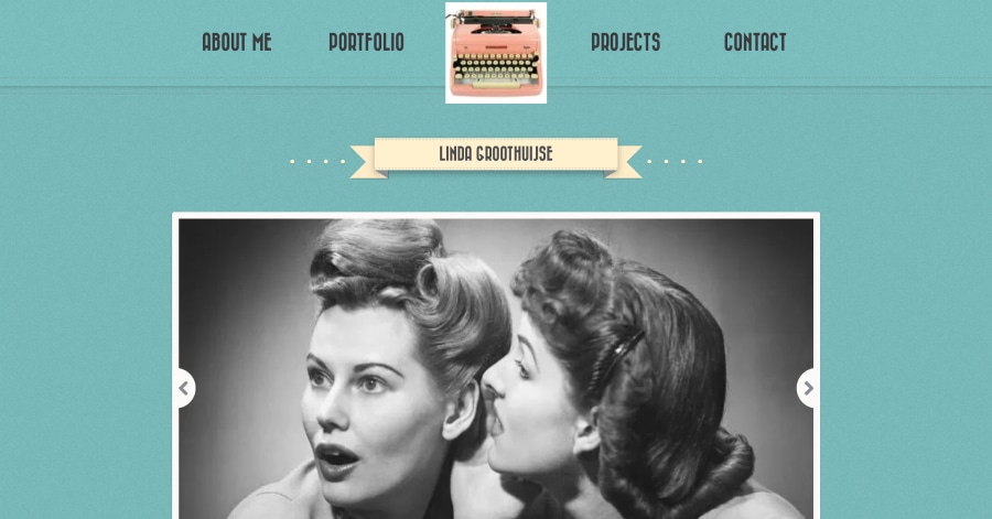 Linda Groothouse - Journalist Website Example