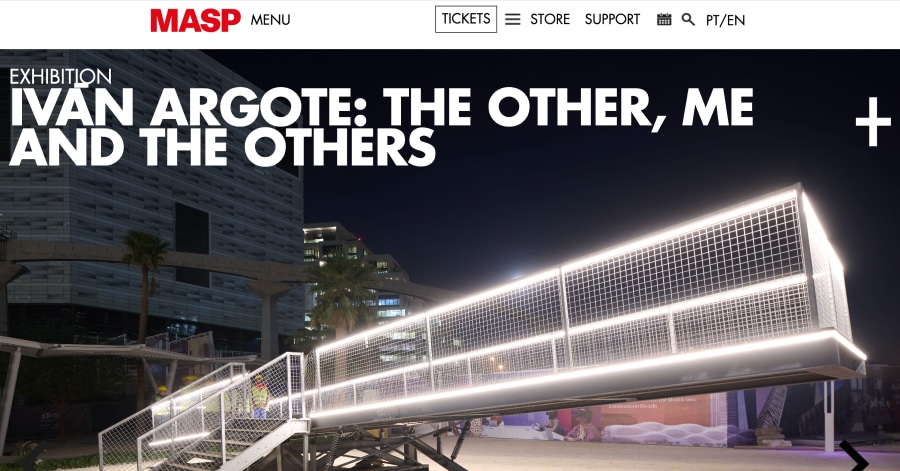 MASP - Museum Website Examples