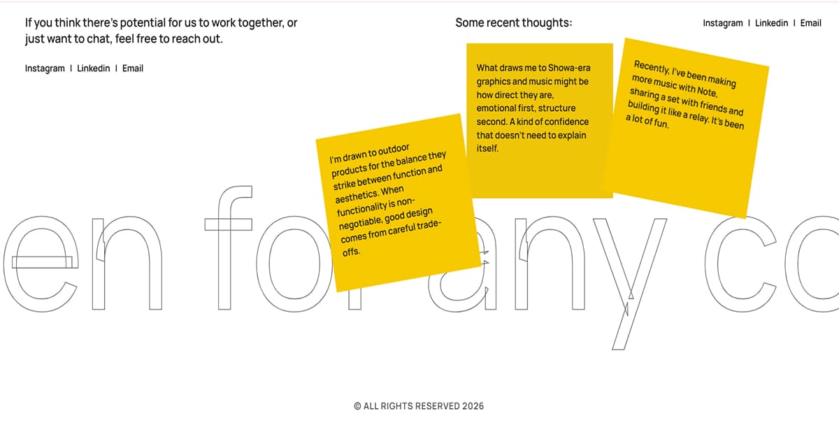 Malu - Yellow Website Examples