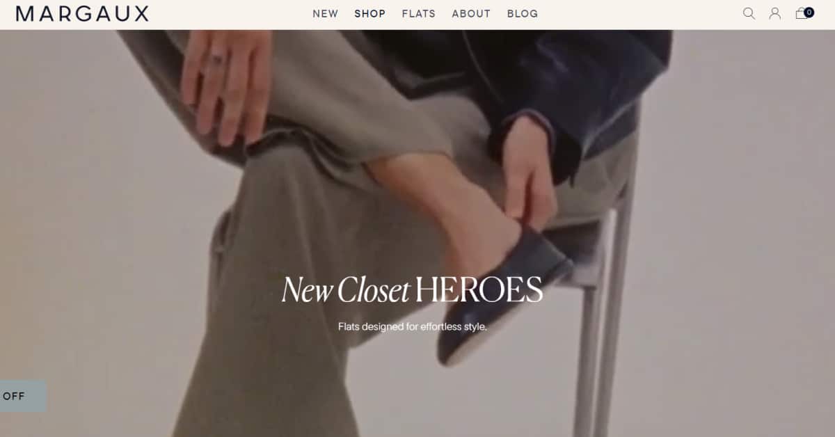 Margaux - Shopify Website Examples