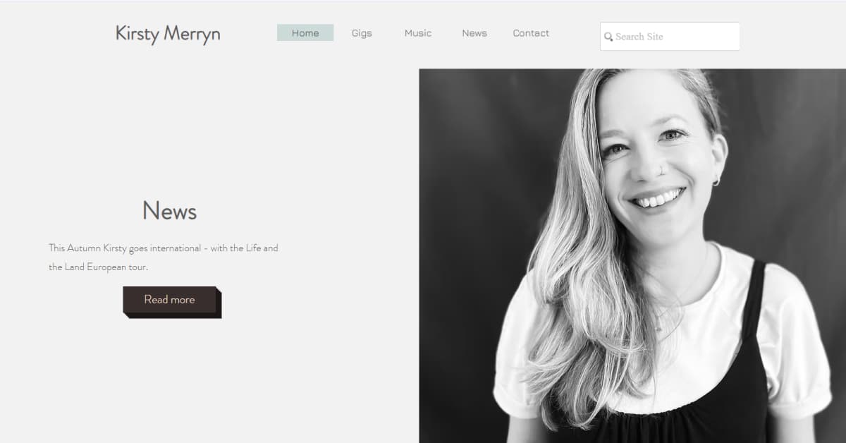 Merryn - Singer Website
