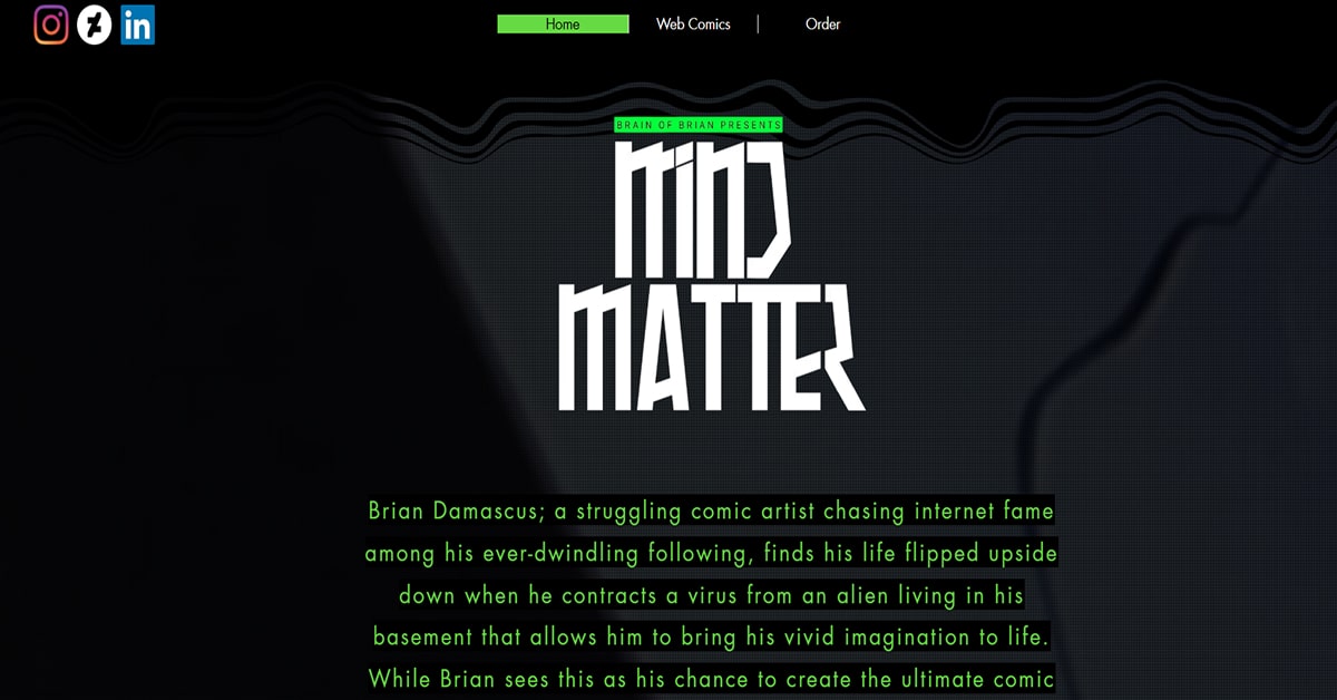 Brain of Brian - Wix Blog Website Examples