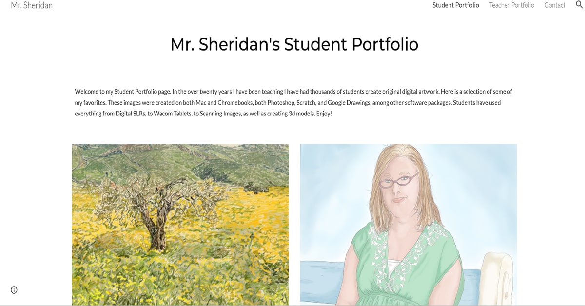 Mr. Sheridan - Student Website mr. sheridan - student website examples