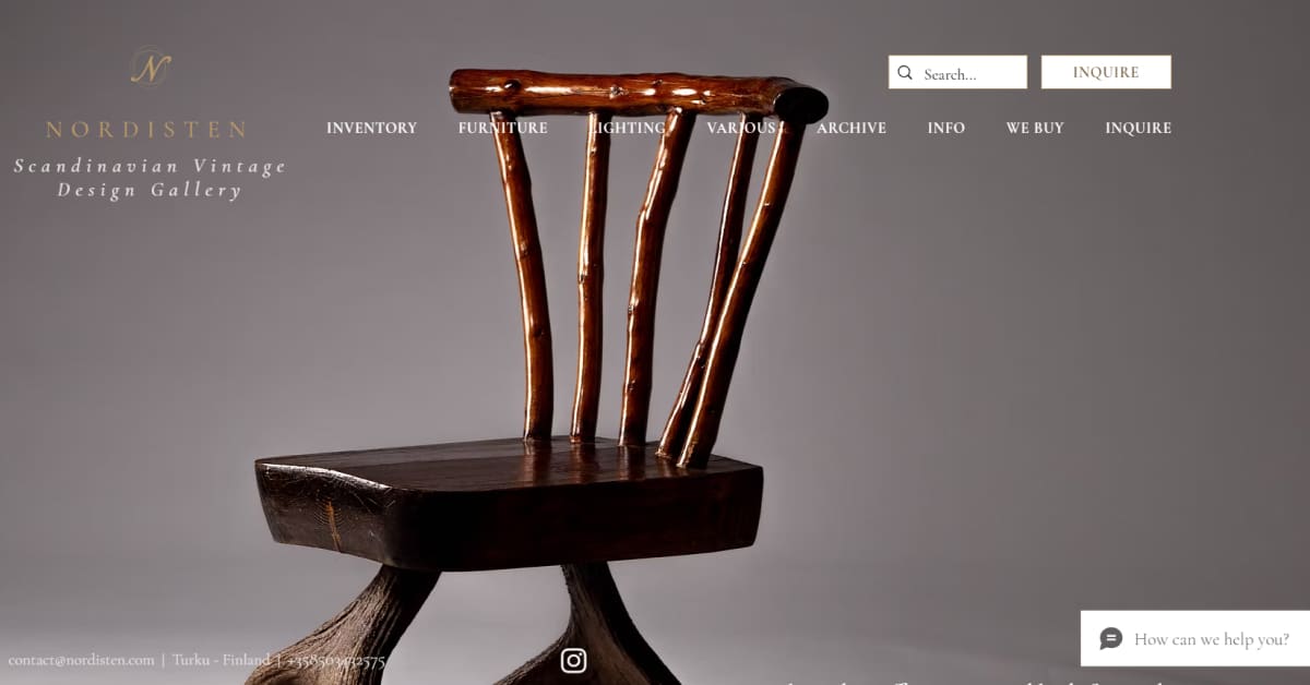 Nordisten - Wix Ecommerce Store Example Nordisten - Wix Website Example