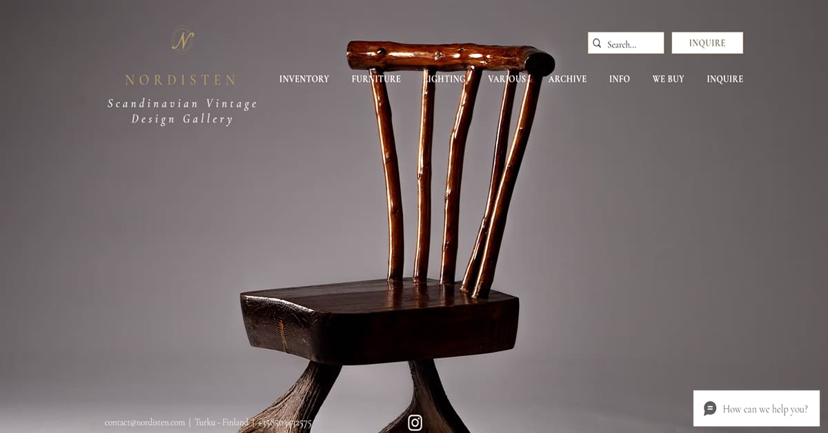 Nordisten - Wix Website Tobias Becs – Wix Website Example