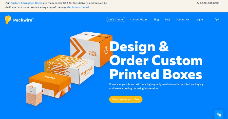 Packwire - Parallax Website Example Packwire - Parallax Website Example