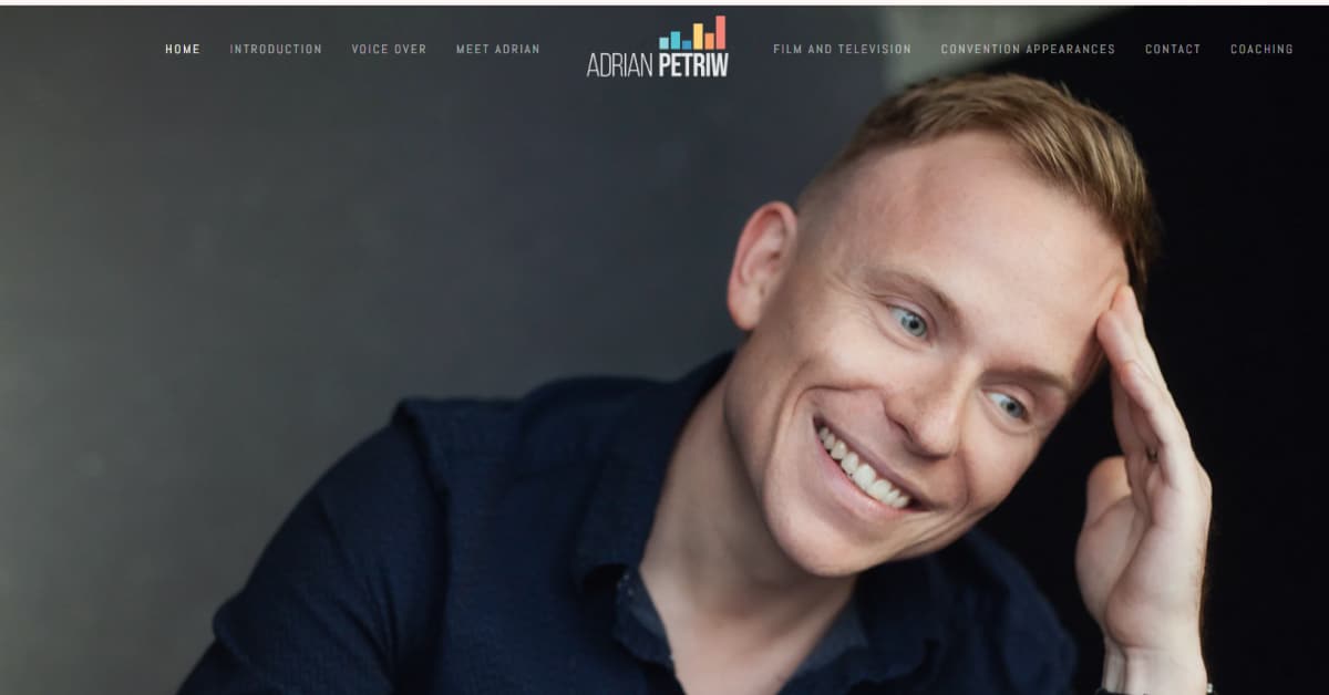 Petriw - Voice Actor Website