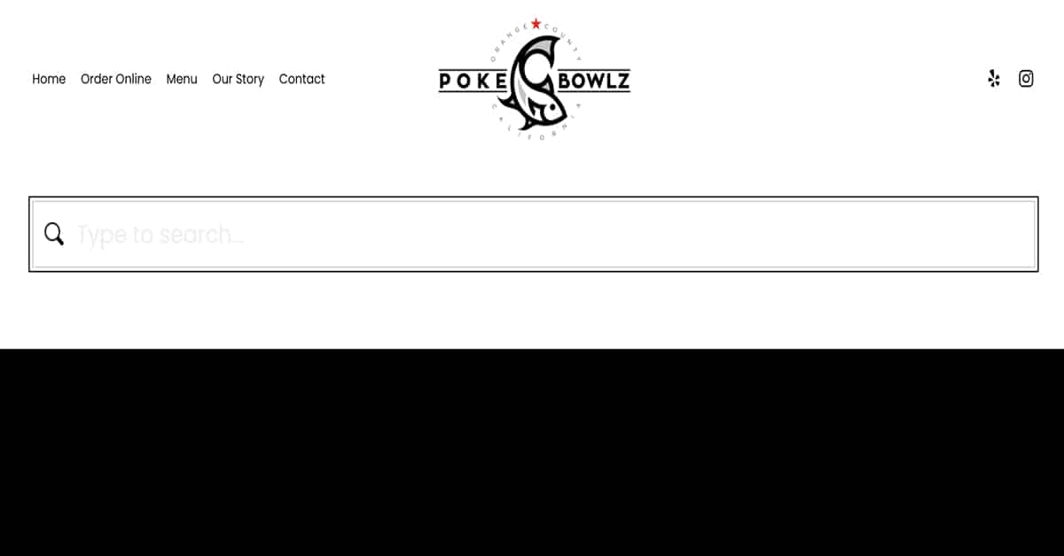 Poke Bowlz - Wix Ecommerce Store Example Adam Mccain Wix Website Example