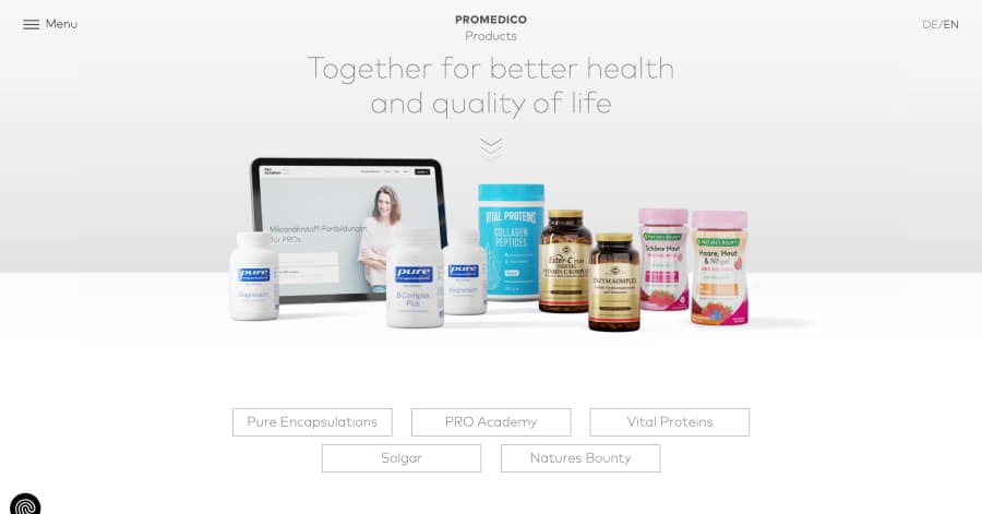Promedico - Pharmacy Website Example